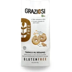 GRAZIOSI Taralli Sesamo 140g