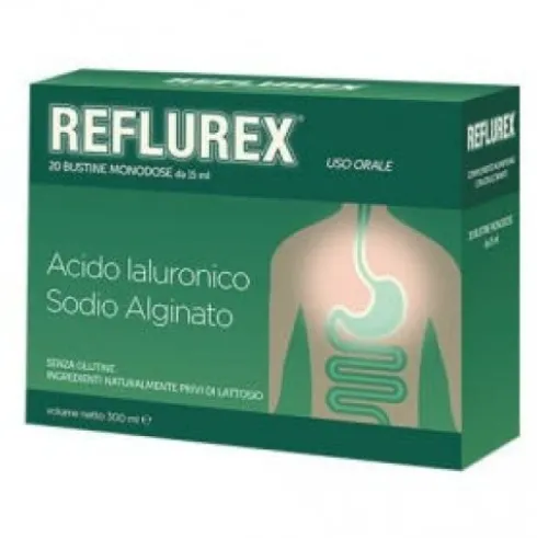Gs Pharma Reflurex Dispositivo Medico per Reflusso 20 Bustine Monodose