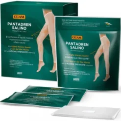 Guam Pantadren Salino + 2 Buste Liquido Ricarica - Pantalone anticellulite effetto sauna + 2 ricariche da 100 ml