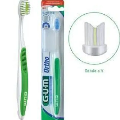 Gum Ortho Spazzolino Ortodontico per Apparecchi