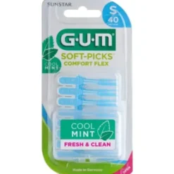 Gum Soft Pick Mint Comfort Flex Small Scovolini Interdentali 40 Pezzi