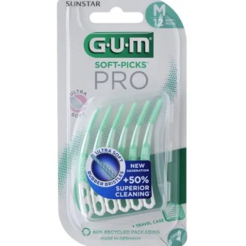Gum Soft-Picks Pro Medium Scovolini Interdentali 12 pezzi
