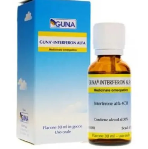 Guna Interferone Alfa 4CH Gocce Omeopatiche per Sistema Immunitario