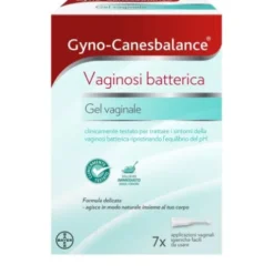 Gyno-Canesbalance Gel Vaginale - Contro la candidosi batterica - 7 applicatori vaginali