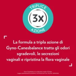 Gyno-Canesbalance Gel Vaginale - Contro la candidosi batterica - 7 applicatori vaginali