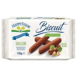 HAPPY FARM Bisc.Nocciola 120g