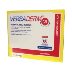 Healmann Health Care Verbaderm Crema Pomata Protettiva per Irritazioni 20 Bustine