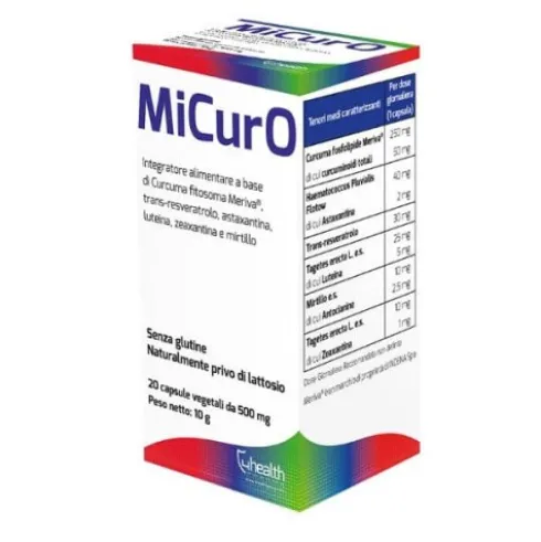 4 Health Micuro Integratore Alimentare Vista e Articolazioni 20 Capsule