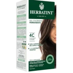 Herbatint Castano Cenere 4C Tintura Gel per Capelli Bianchi 150ml