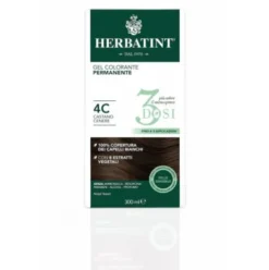 Herbatint Gel Colorante Permanente 4C Castano Cenere 300ml