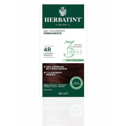 Herbatint Tinta Capelli Castano Ramato 4R 300ml