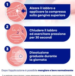 Herpmed Labiale - Compresse buccali a base di Aciclovir per Herpes labiale - 2 compresse buccali mucoadesive