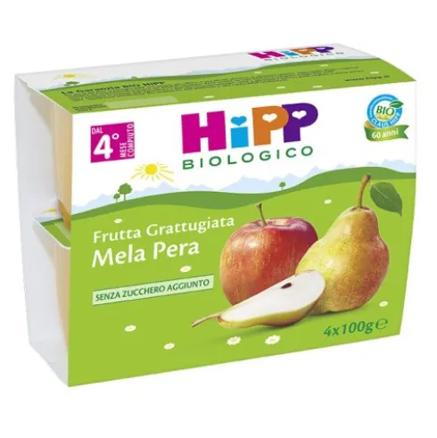 HIPP Bio Mer.Fr.Mela/Pera4x100