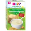 Hipp Crema di Semolino di Grano Bio senza Zuccheri aggiunti +4 Mesi