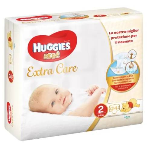 HUGG.Bebe'Base 2(3-6Kg)24pz