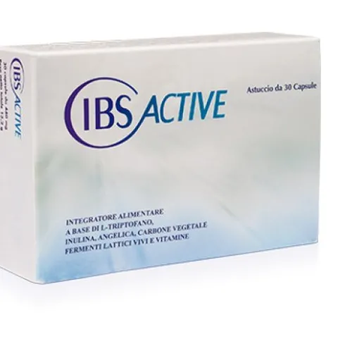 IBS Active - Integratore per il trattamento della sindrome dell'intestino irritabile - 30 capsule