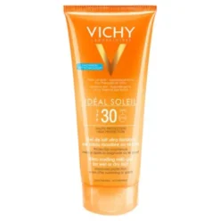 Ideal Soleil Gel Latte Ultra Fondente Pelle Bagnata SPF 30 Protezione Solare Alta 200 ml