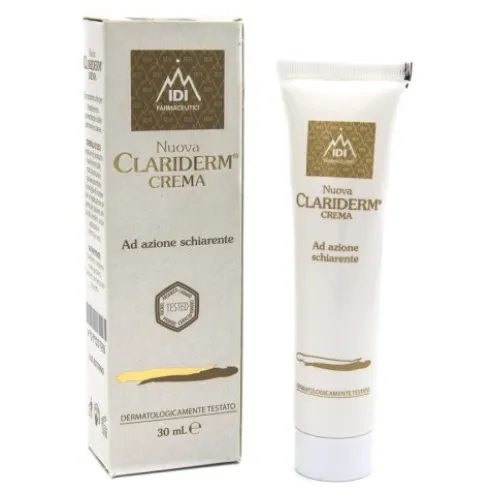 IDI Clariderm Crema Schiarente per Macchie Cutanee 30 ml