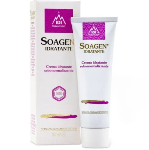 IDI Soagen Idratante Sebonormalizzante per Pelli Grasse 50ml