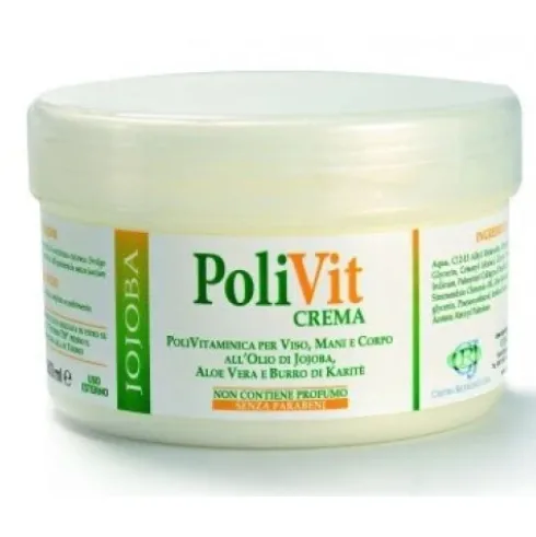 Idra Cosmetici Polivit Crema Polivitaminica Viso, Mani e Corpo 500ml
