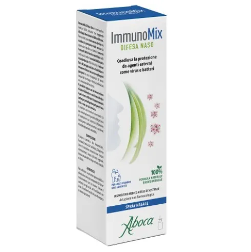 Immunomix Difesa Naso Spray - Protezione da agenti esterni come virus e batteri - 30 ml