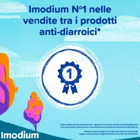 Imodium - Per diarrea occasionale acuta - 12 compresse