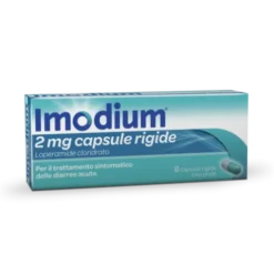 Imodium Trattamento Antidiarroico - 8 Capsule 2 mg