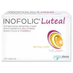 Inofolic Luteal - Integratore per la fertilità della donna - 20 capsule