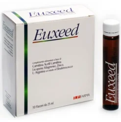I.P. Farma Euxeed Integratore Alimentare per Stanchezza e Affaticamento 10 Flaconcini