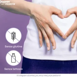 Isypan Probiotik - Integratore di probiotici e prebiotici per disbiosi intestinale - 10 flaconcini