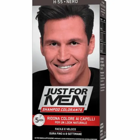 Just For Men Shampoo Colorante Nero 30ml