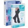 Kamila Gambaletto Uomo Cotton 18 Antracite 18/20 mmHg