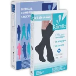 Kamila Gambaletto Uomo Cotton 18 Antracite 18/20 mmHg