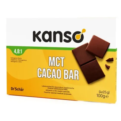 KANSO*MCT CACAO BAR 4X25G