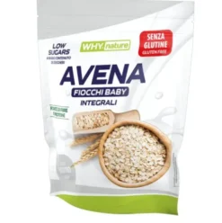 Ki group Fiocchi d'avena Naturali Fonte di Fibre Naturali per Colazione 250g