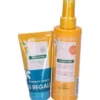 Klorane Polysianes Spray Solare Sublime SPF 50+ + Shampoo Doccia Doposole - Protezione solare molto alta 200 ml + Shampoo Doccia 75 ml
