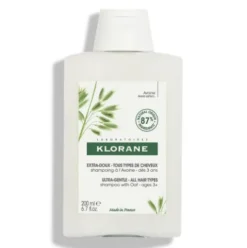 Klorane Shampoo all'Avena - Shampoo delicato per cuoio capelluto sensibile - 200 ml