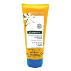 Klorane Shampoo Doccia Doposole al Monoi - Doposole per corpo e capelli - 200 ml