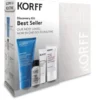 Korff Cofanetto di Natale 2025 Kit Best Seller - Latte detergente 100 ml + Soluzione esfoliante GLY 30 ml + Siero 10 ml + Crema 20 ml