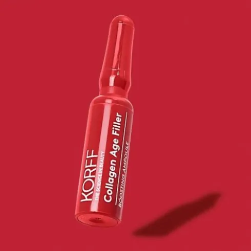 Korff Collagen Age Filler Fiale Tonificanti 7 giorni - Trattamento antietà effetto filler - 7 fiale