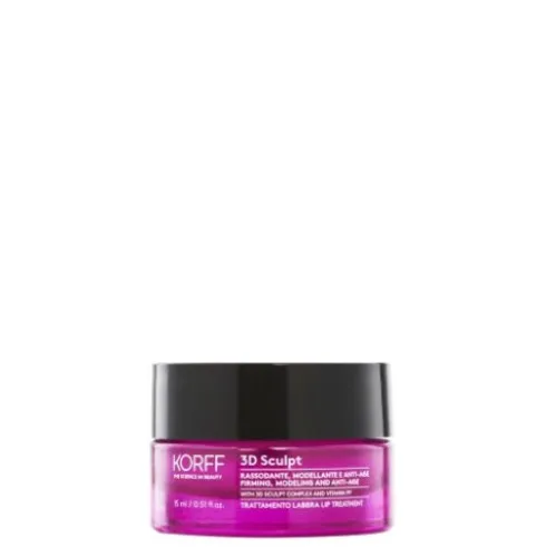 Korff 3D Sculpt Crema Labbra Rimpolpante - Trattamento antirughe labbra - 15 ml