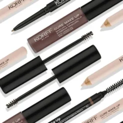 Korff Make Up Kit Sopracciglia Colore 01 - Kit mascara sopracciglia 4 ml + matita illuminante sopracciglia