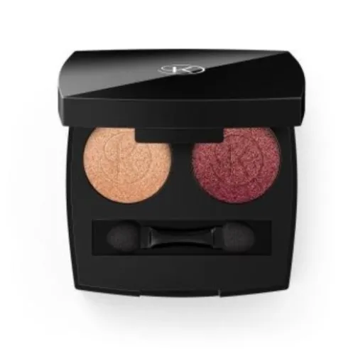 Korff Make Up Palette Duo Summer Edition 02 - Duo ombretti effetto brillante - Nuance sunset pink - Trousse da 3 g