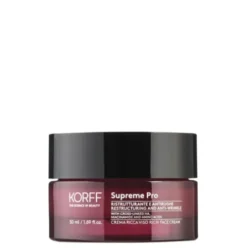 Korff Supreme Pro Crema Viso Ricca Antirughe - Crema viso rimpolpante per pelle secca - 50 mL