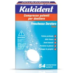 Kukident Cleanser Fresch 54Compresse