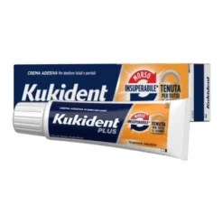 Kukident Plus Morso Insuperabile Crema Adesiva per Dentiere 57g