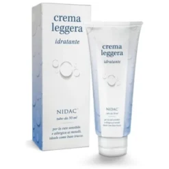Laboratorio Terapeutico M.R. Nidac Crema Base Leggera Parafarmaco per Pelle Sensibile 50ml