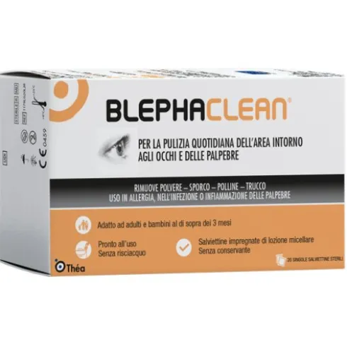 Lab.Thea Blephaclean Garze Oculari Sterili per Igiene Palpebre 20pz