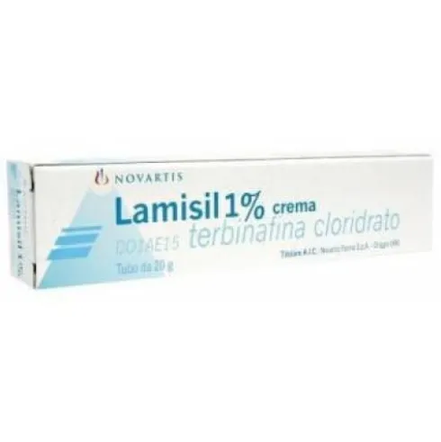 Lamisil Crema Antimicotica 1% Terbinafina per Infezioni Fungine Cute 20g