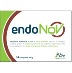 Lanova Farmaceutici EndoNOV Integratore Alimentare Funzione Epatica - 24 Compresse